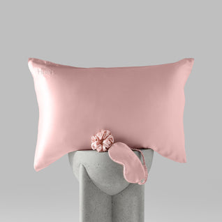 22mm Silk Pillowcase Set - Hair & Skin Care Bundle
