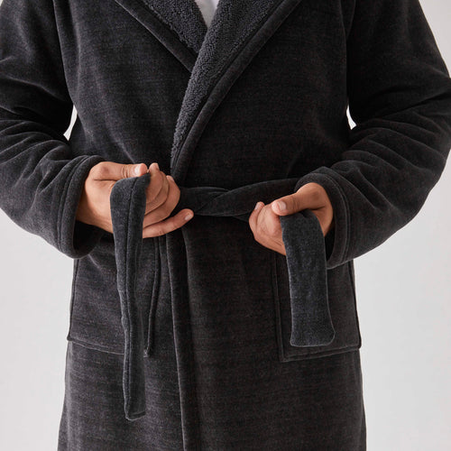 Luxury Plush Dressing Gown - Ultra Soft Fluffy Robe