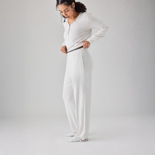 Cooling Bamboo Lounge Pants - Breathable Relaxed Joggers